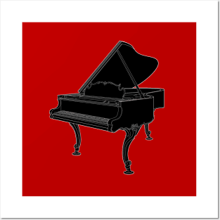 Grand Piano Posters and Art